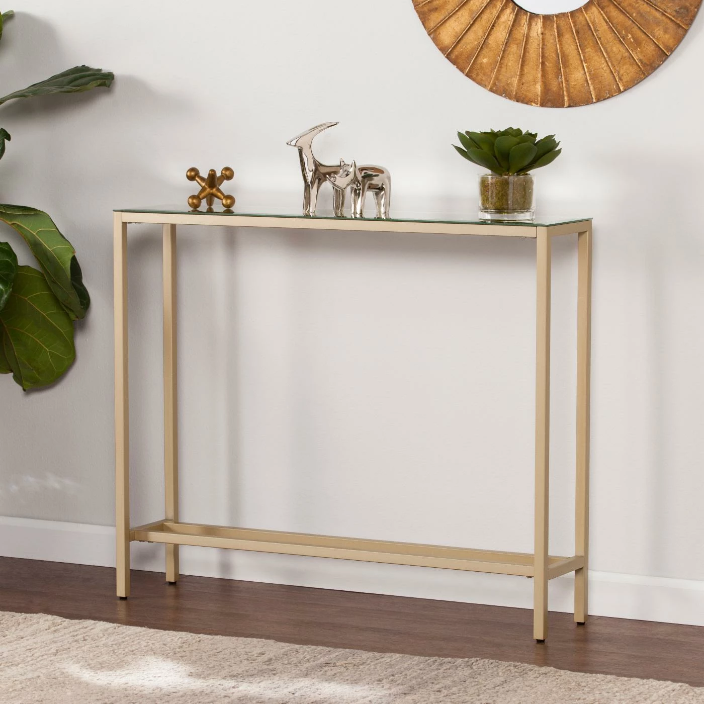 Best reviews of ๐ Metal Southern Enterprises Darrin 36 In. Console Table ๐งจ