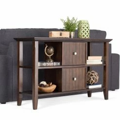 Promo 🤩 Brooklyn & Max Wood Brooklyn + Max Brunswick Console Table ⌛