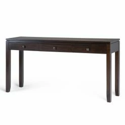 Cheap 🔔 Brooklyn & Max Brooklyn + Max City 3 Drawer Solid Wood Console Table 😉