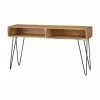 Cheapest 🔔 HN Home Paxton Mid-Century Modern Natural Mango Wood And Metal Console Table 🤩