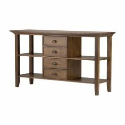 Cheapest ⌛ Brooklyn & Max Brooklyn + Max Stanwick Rustic Pine Wood Console Table 💯
