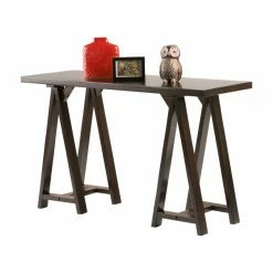 Flash Sale ⭐ Brooklyn & Max Brooklyn + Max Spokane Pine Wood Console Table 🤩