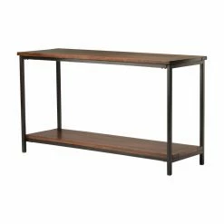 Discount 🔔 Brooklyn & Max Metal Brooklyn + Max Glenna Mango Wood Console Table ✔️