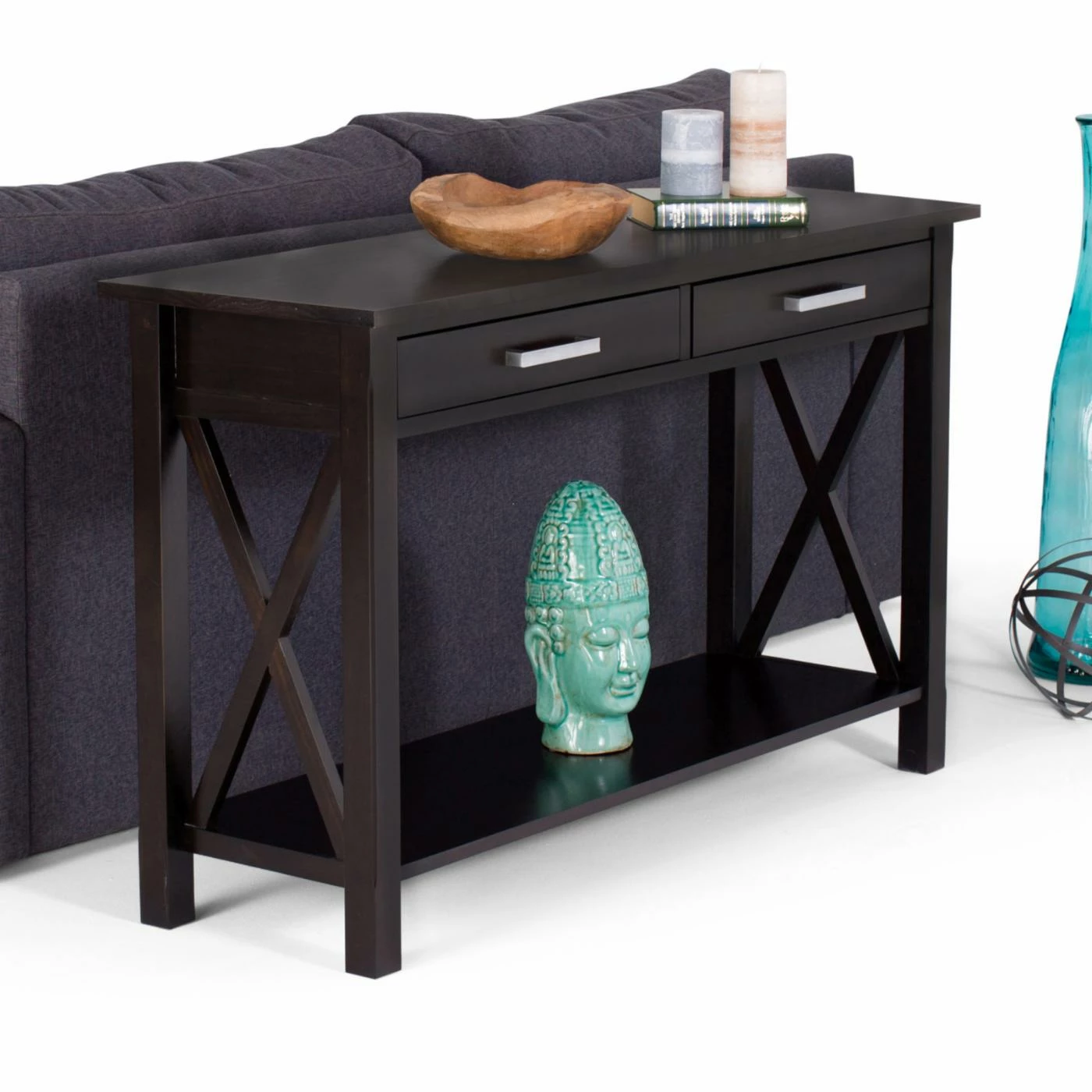 Best reviews of ๐งจ Brooklyn & Max Wood Brooklyn + Max Providence 2 Drawer Console Table ๐