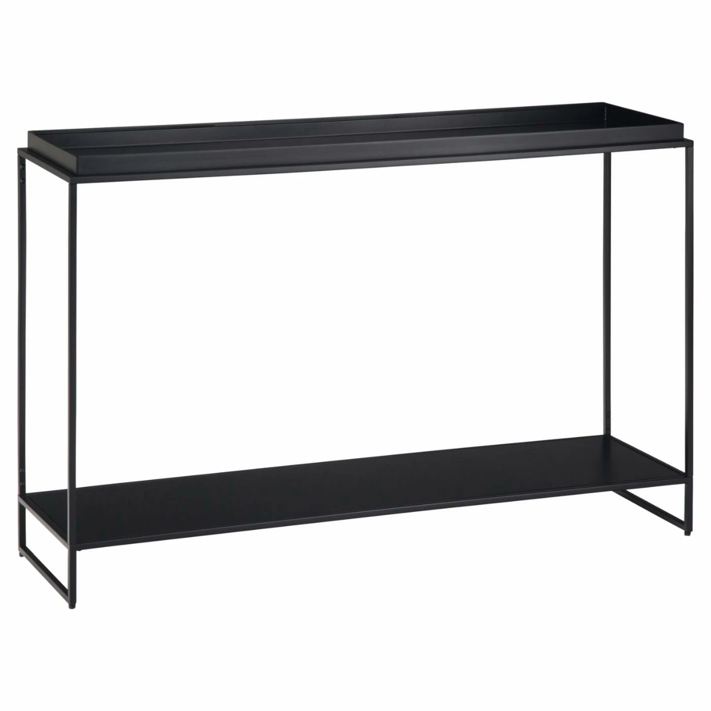 Outlet 🛒 Brooklyn & Max Metal Brooklyn + Max Colden Tray Top Console Table 🤩