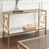 Best Sale 🔔 Steve Silver Co. Metal Steve Silver Co Olympia Sofa Table ❤️