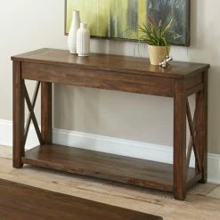 Cheap 🛒 Wood Steve Silver Co. Lenka Rectangle Sofa Table 🛒