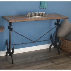 Flash Sale 😍 Metal DecMode Iron Anchor Console Table ⭐