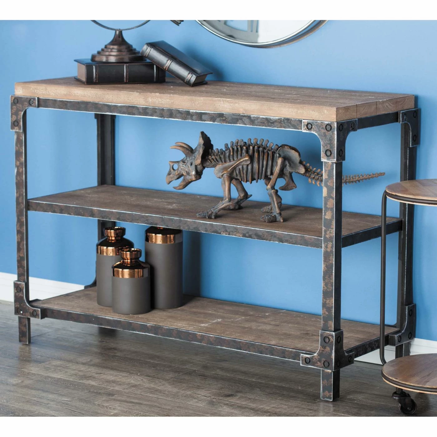 Flash Sale β¨ DecMode Rustic 3 Tier Wooden Console Table π€©