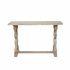 Top 10 🎁 Wood DecMode Farmhouse Trestle Console Table 👏