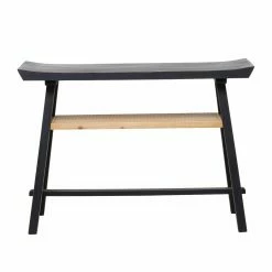 Cheapest 💯 Wood DecMode Cunninghamia Flared-Edge Top Console Table 😀