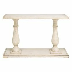 Best Pirce 👍 DecMode 48 In. Wood Console Table ⌛