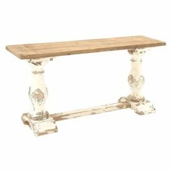 Best Pirce 🔔 DecMode Wooden Rectangle Console Table 🛒