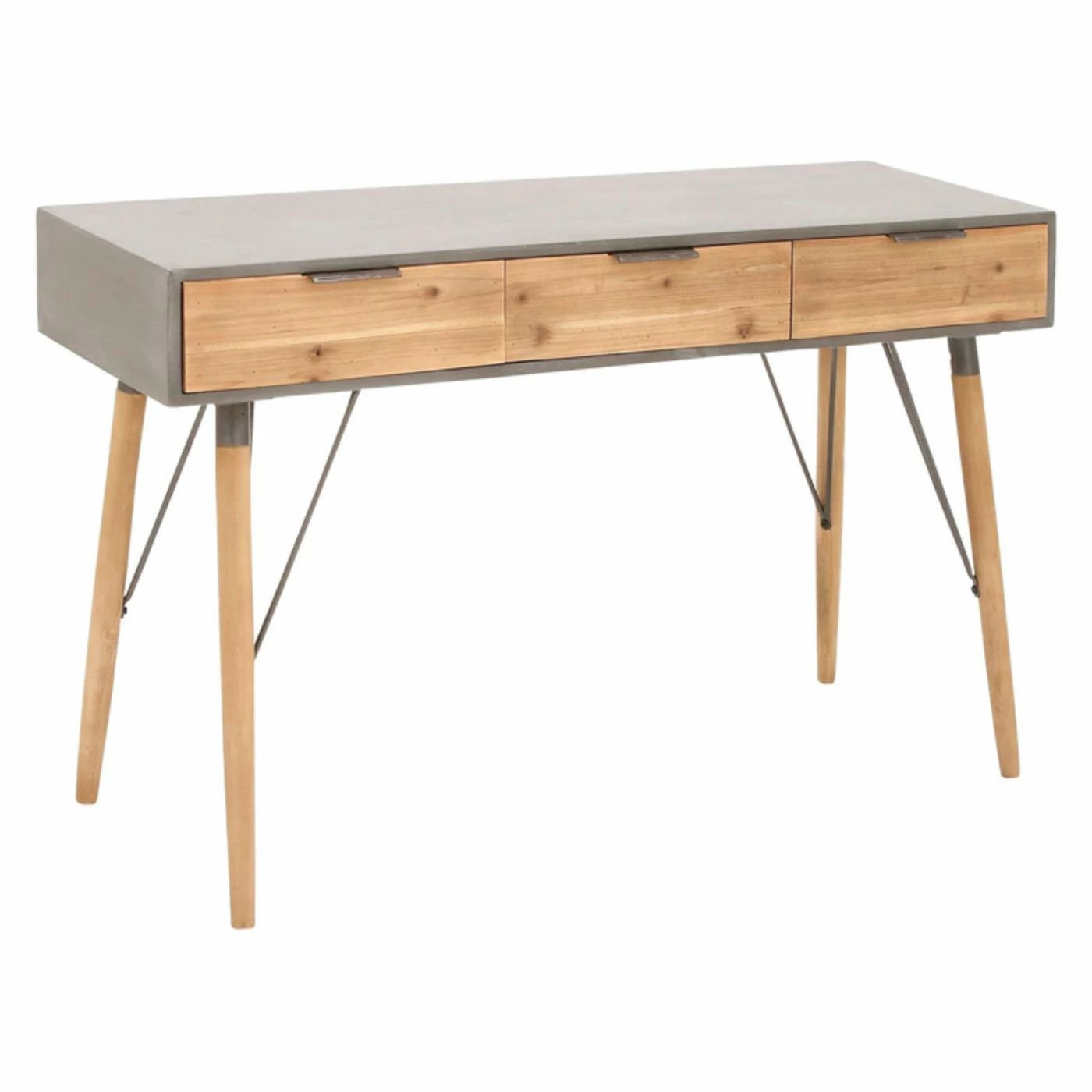 Cheap π DecMode Two-Tone Wooden Console Table π