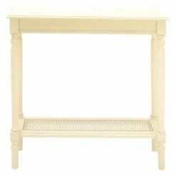 Hot Sale 😉 Wood DecMode Rectangular Console Table With Shelf 🥰