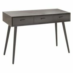 Promo 😀 Wood DecMode Rectangular 3 Drawer Console Table 🎁