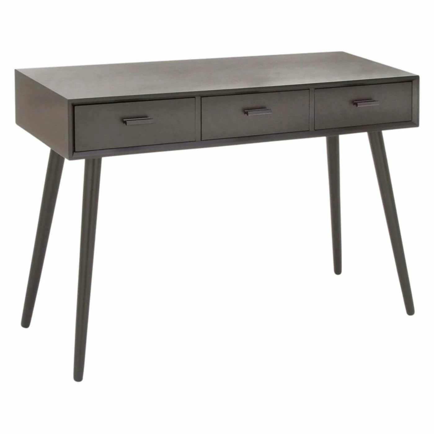 Promo π Wood DecMode Rectangular 3 Drawer Console Table π