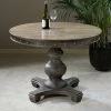 Best Sale 🎉 Uttermost Sylvana Wood Round Accent Table ✔️