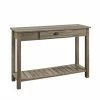Coupon 😀 Wood HumbleNest Farmers Market Weathered Console Table 😍