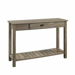 Coupon 😀 Wood HumbleNest Farmers Market Weathered Console Table 😍