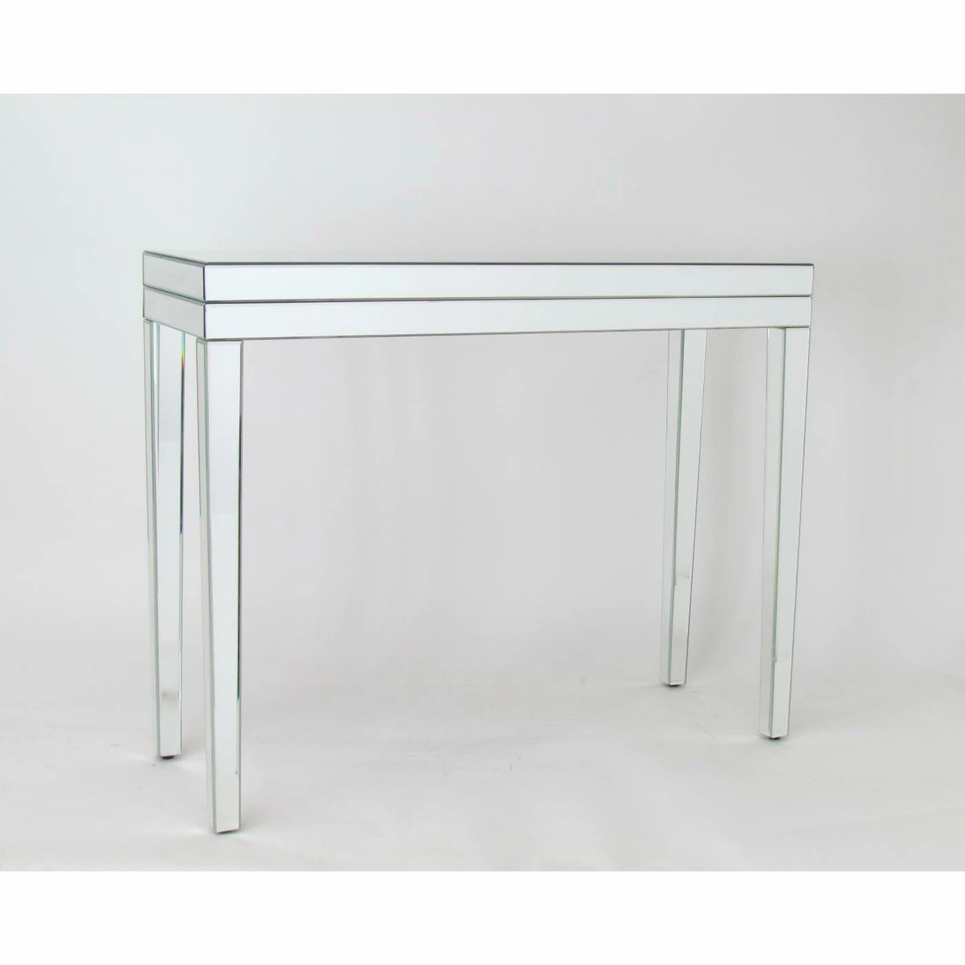 Discount ๐ Wood Wayborn Beveled Mirror Table โค๏ธ 1 Discount ๐ Wood Wayborn Beveled Mirror Table โค๏ธ