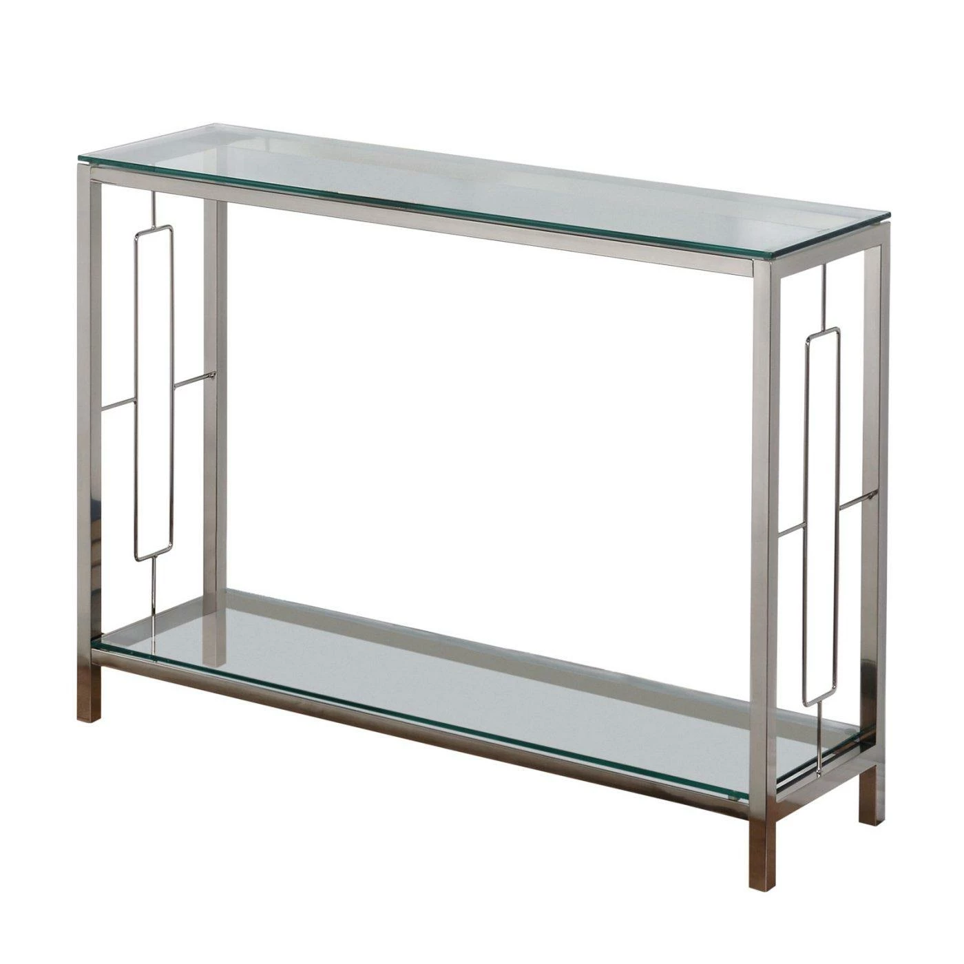 Coupon 🎁 Metal !nspire Console Table With Glass Top 👍