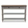 Cheap 🌟 Wood Baxton Studio Edouard Console Table With 2 Drawers ⌛