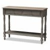 Flash Sale 🌟 HumbleNest Woods Farmhouse / Cottage 2 Drawer Cottage Console Table 🎉