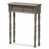Best Pirce 🎁 Wood Baxton Studio Noemie 1 Drawer Cottage Console Table 🎁
