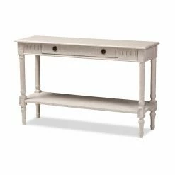 Best deal 😉 Wood Baxton Studio Ariella Country Cottage 1 Drawer Console Table 🎁