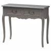 Flash Sale ⌛ Wood Baxton Studio Capucine French Country Cottage 2 Drawer Console Table 🧨