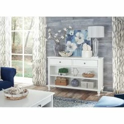 Cheap 🔔 Wood International Concepts Cottage Rectangular Console Table 😀