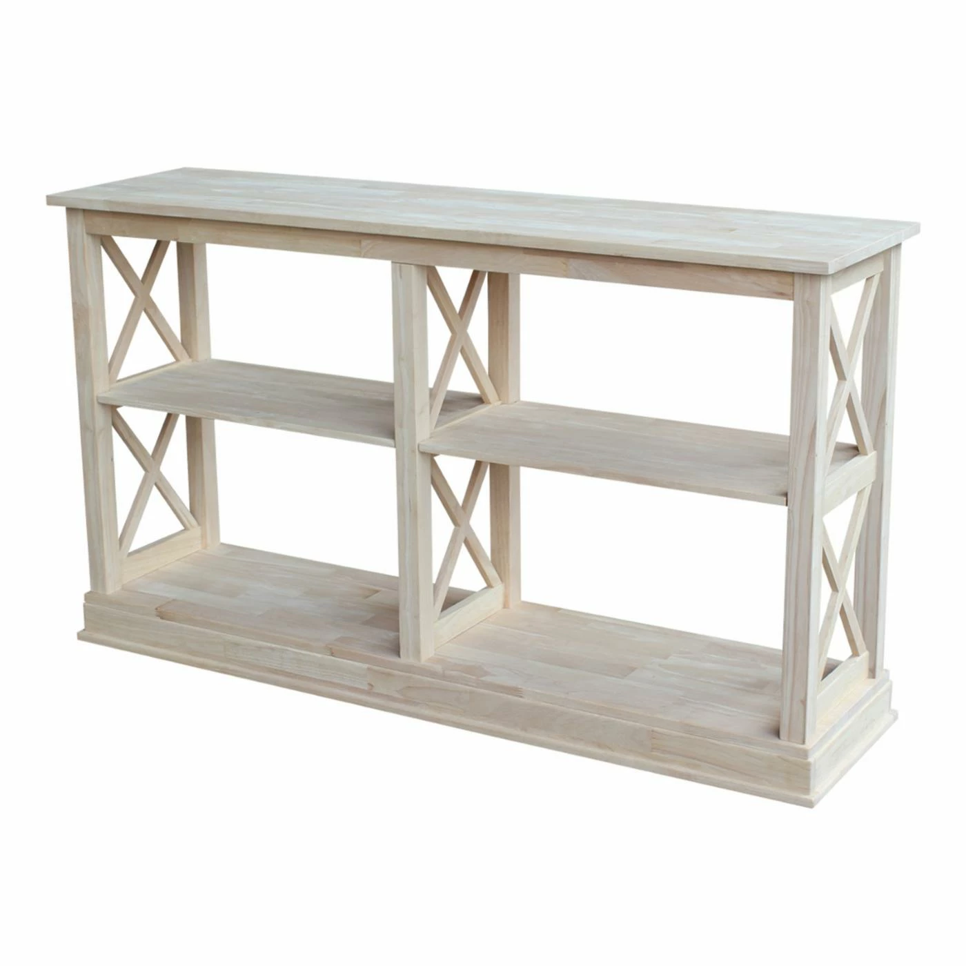 New 🤩 Wood International Concepts Hampton Sofa Table With Shelves ⭐ 1 New 🤩 Wood International Concepts Hampton Sofa Table With Shelves ⭐