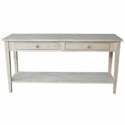 Promo 🌟 Wood International Concepts Spencer 48 In. Console Table 🛒
