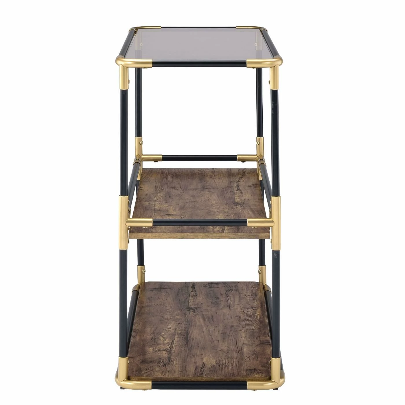 Best Sale ❤️ Metal Acme Furniture Heleris Console Table 👏 - Image 5