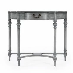 Top 10 โ Butler Specialty Wood Butler Morency Demilune 1 Drawer Console Table - Powder Gray ๐ 13 Top 10 โ Butler Specialty Wood Butler Morency Demilune 1 Drawer Console Table - Powder Gray ๐ -Convenience Concepts Shop scaleBTR3756