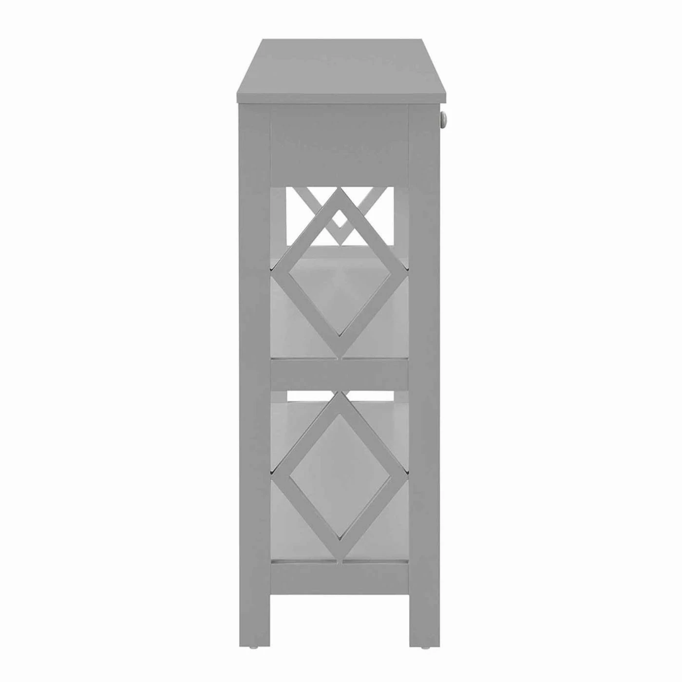 Budget 🎁 Wood Convenience Concepts Diamond 1 Drawer Console Table 👍 - Image 5