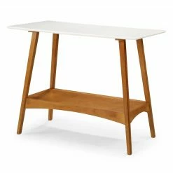 Discount ๐งจ Wood Camaflexi Mid Century Modern Console Table ๐ 10 Discount ๐งจ Wood Camaflexi Mid Century Modern Console Table ๐ -Convenience Concepts Shop scaleECOF154
