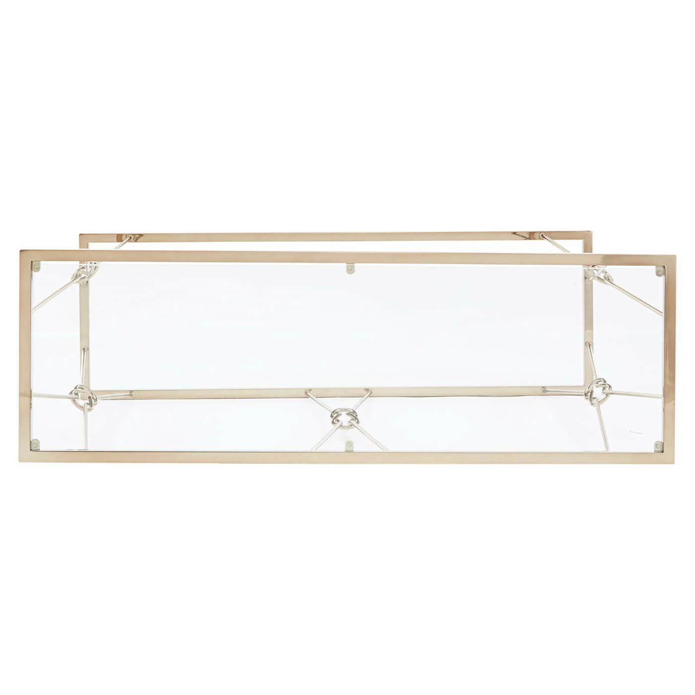 New π₯ Metal Weston Home Paige Reef Knot Sofa Table β€οΈ - Image 5