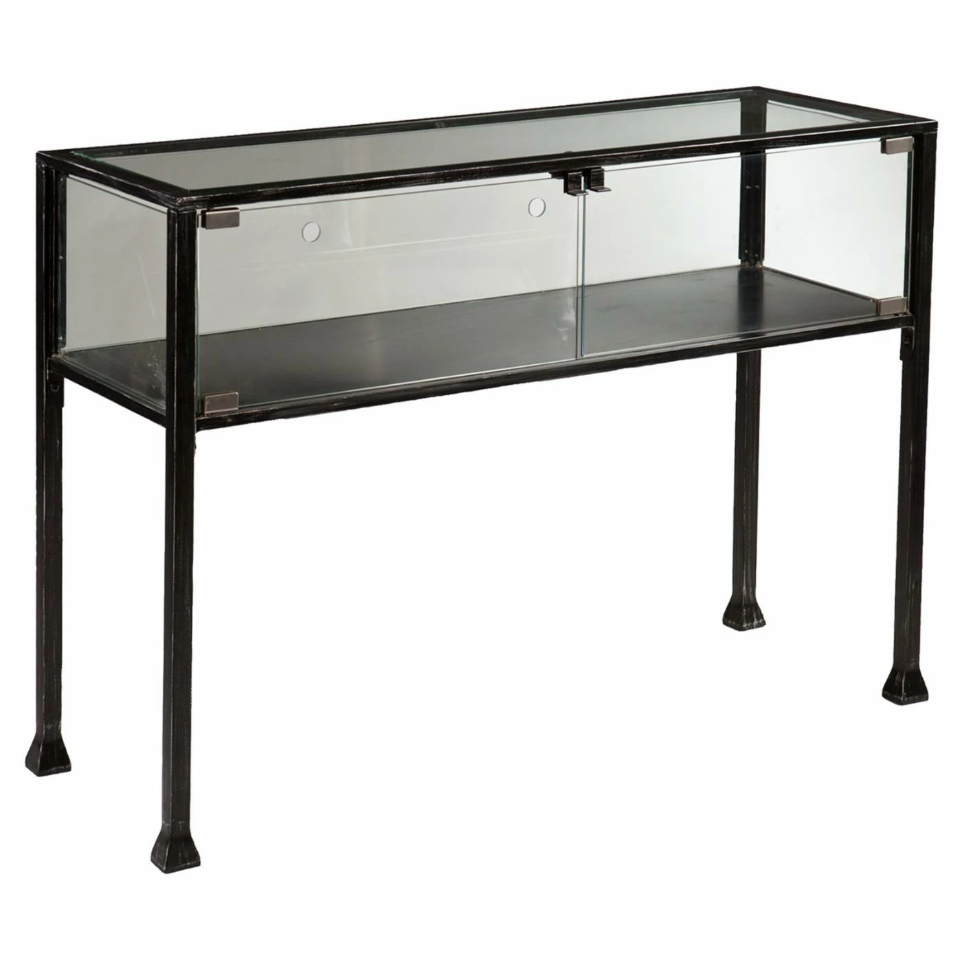 New 💯 Metal Southern Enterprises Terrarium Console Table ✔️ - Image 5