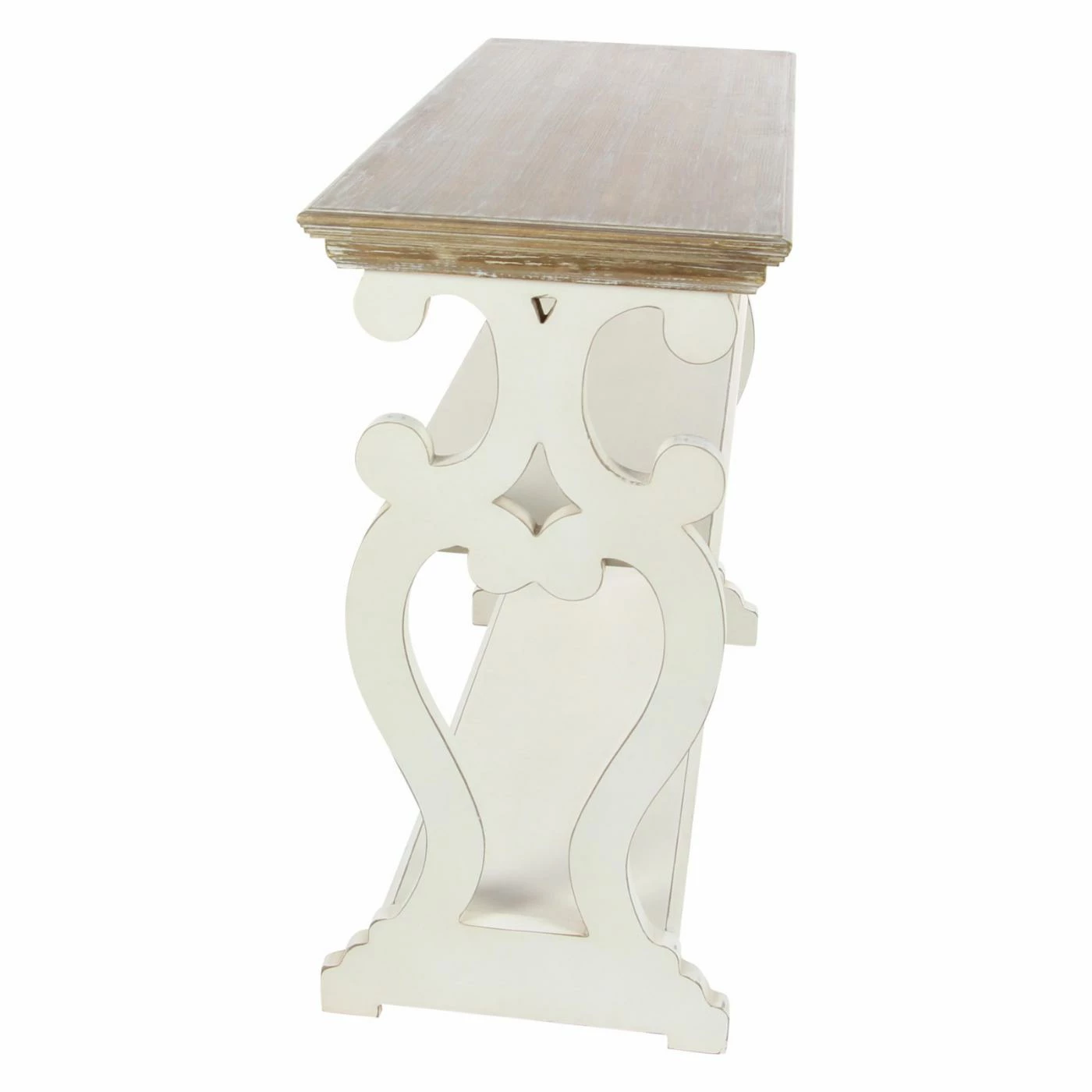 Top 10 π₯ DecMode Wood Decorative Console Table - White π - Image 5
