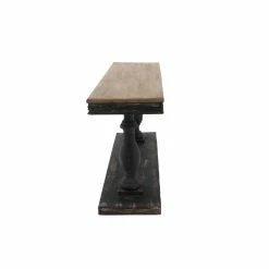 Outlet 🤩 Wood DecMode Rustic Elegance Console Table 🛒 11 Outlet 🤩 Wood DecMode Rustic Elegance Console Table 🛒 -Convenience Concepts Shop scaleUMA6129