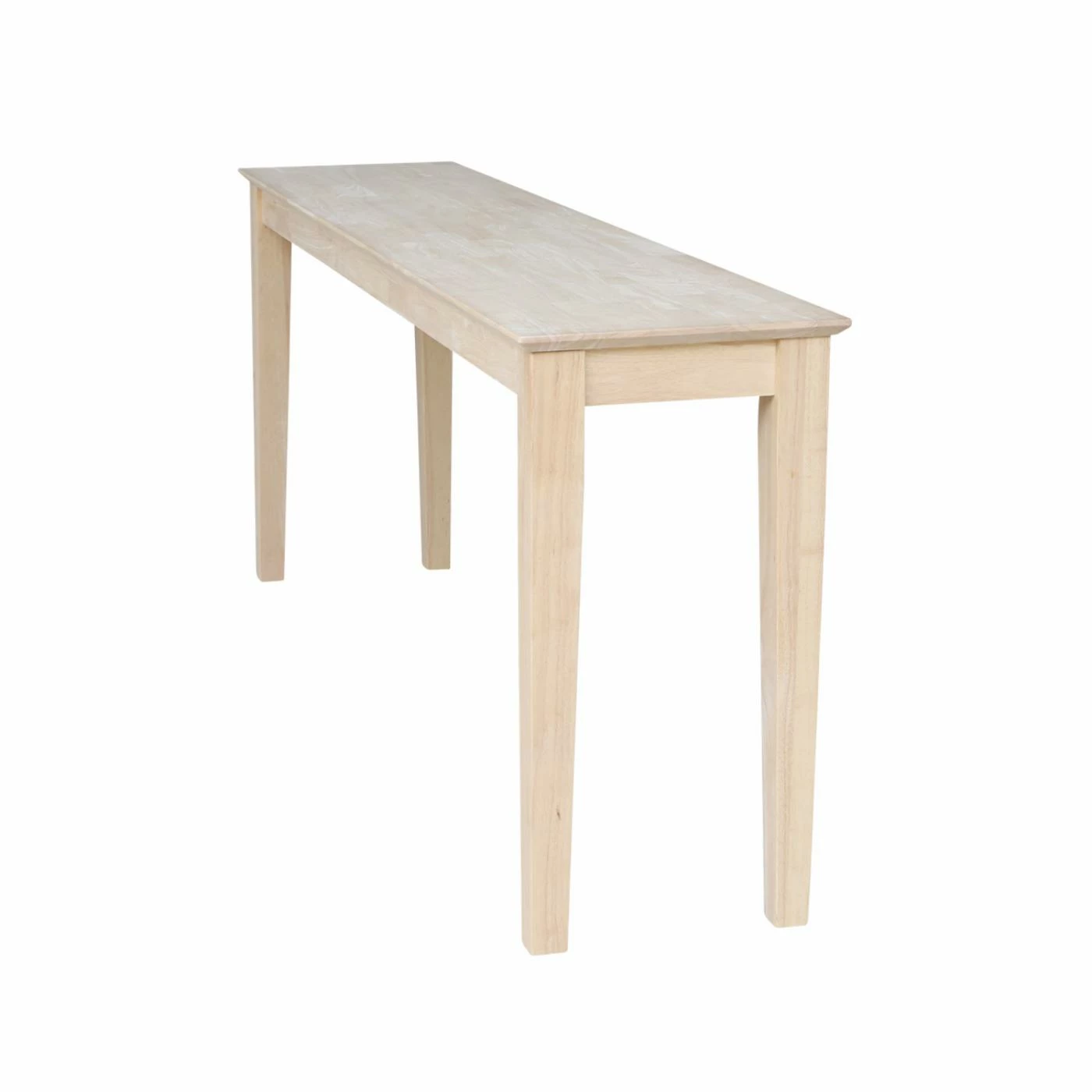 Brand new π Wood International Concepts Shaker Console Table - Extended Length 72 In. - Unfinished π₯° - Image 4