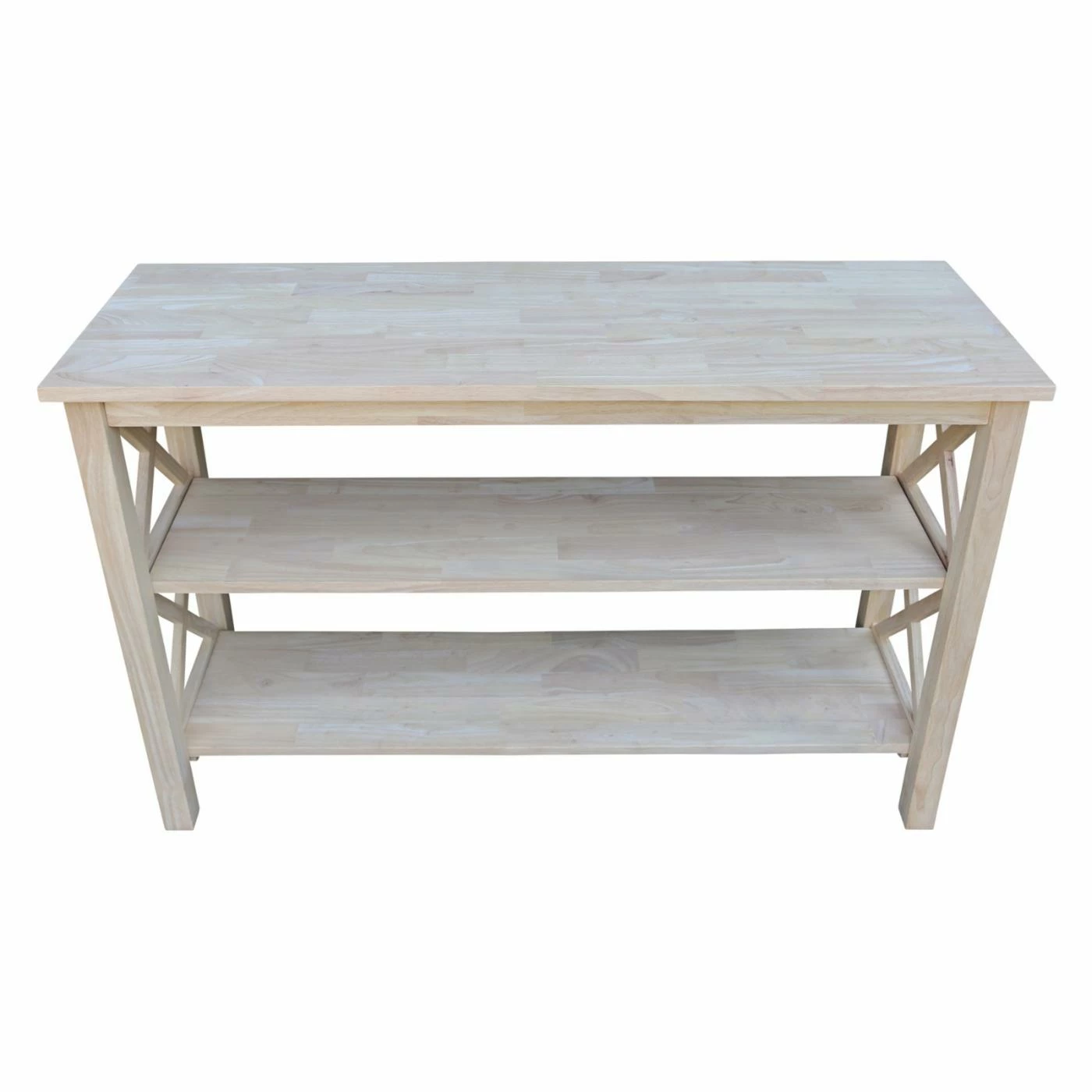 Budget 🤩 International Concepts Hampton Wood Console Table 🔔 - Image 5